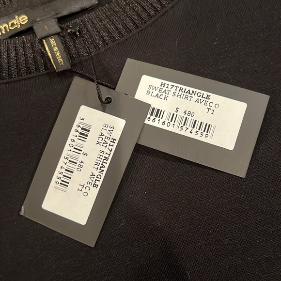 Maje Sweater Women NWT $408 Size XS Maje size 1 - Picture 4 of 5